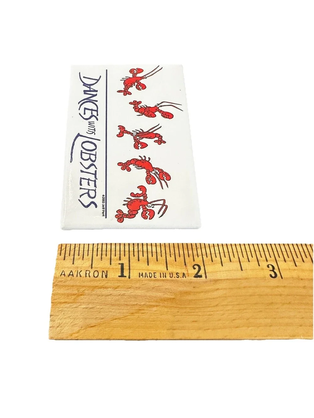 Dances With Lobsters Souvenir Fridge Magnet VGC